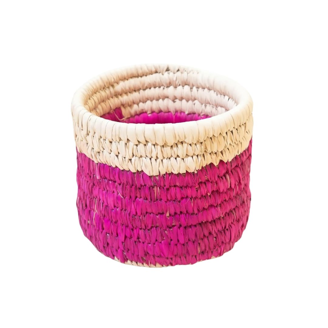 Artisanal Palm Leaf Basket
